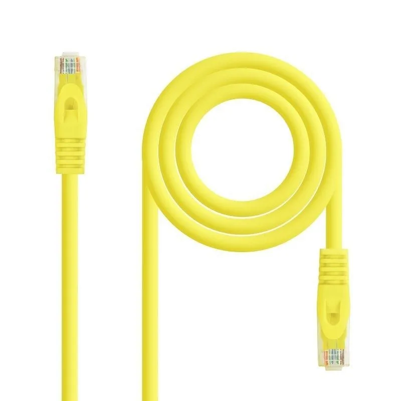Cable de Red RJ45 UTP Nanocable 10.20.1800-L25-Y Cat.6A, foto 2
