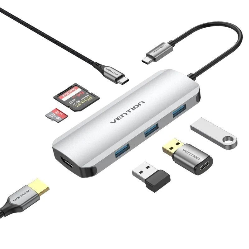 Docking USB Tipo-C Vention TOJHB