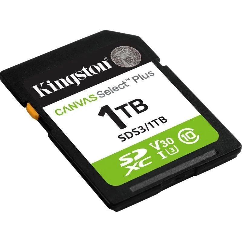 Tarjeta de Memoria Kingston CANVAS Select Plus 1TB SD XC, foto 2