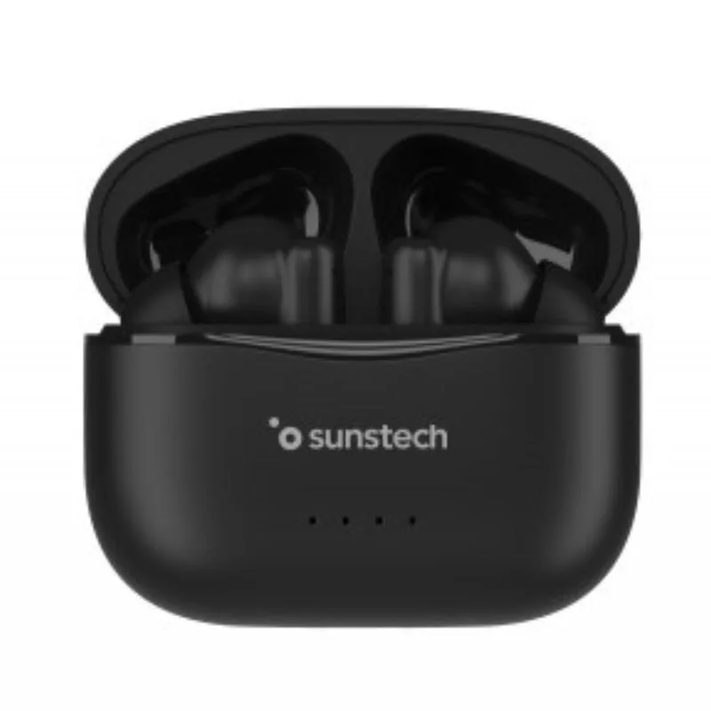 Auriculares Bluetooth Sunstech WAVEPODSBK con estuche de carga, foto 3