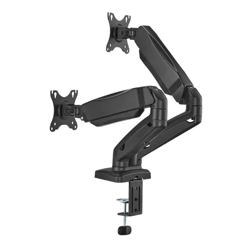 Soporte de Mesa con Contrapeso para 2 Monitores o TV Aisens DT32TSR-221/Giratorio, foto 2