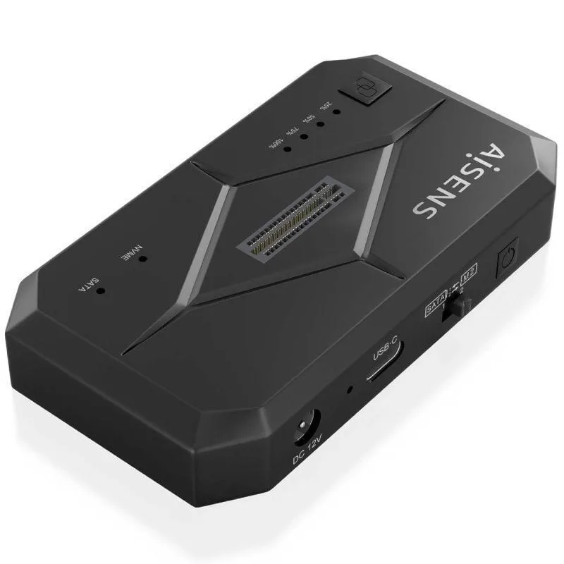 Docking Station para SSD M2 SATA/NVMe Aisens ASDS-M2SATA04B, foto 2
