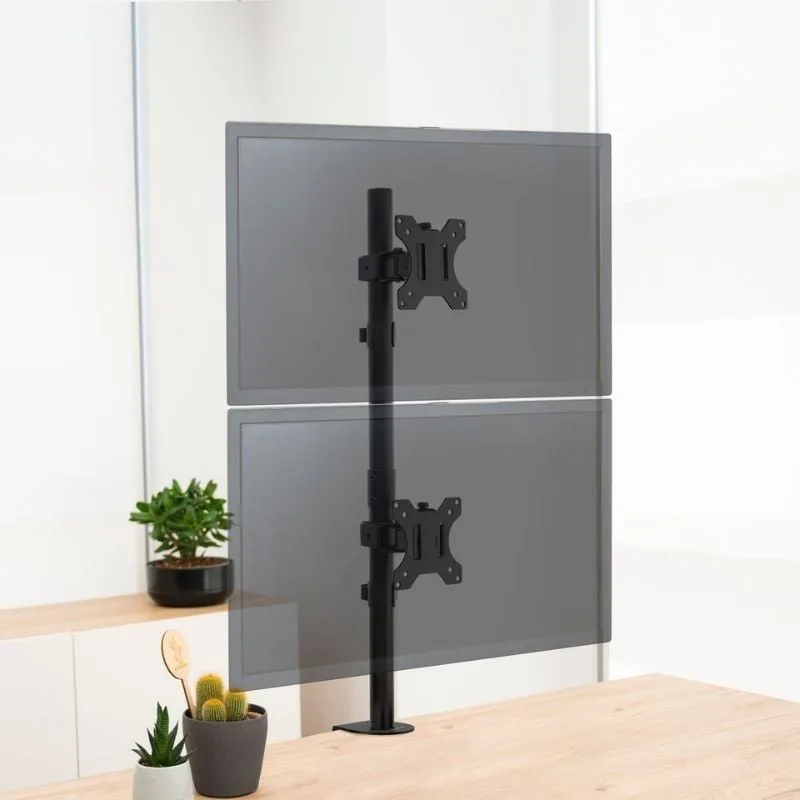 Soporte de Mesa para 2 Monitores TooQ DB1233TNV-B, foto 4