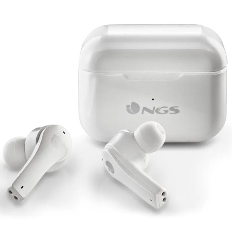 Auriculares Bluetooth NGS Ártica Bloom con estuche de carga, foto 4