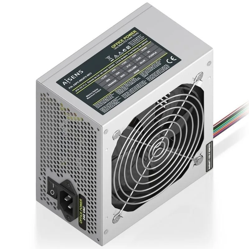 Fuente de Alimentación Aisens ASPC-500ATX-SEO