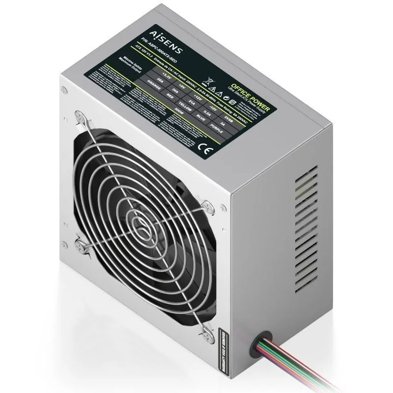 Fuente de Alimentación Aisens ASPC-500ATX-SEO, foto 2