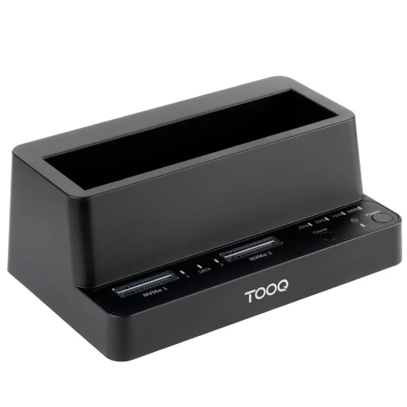 Docking Station para SSD M2 SATA/NVMe TooQ TQDS-502B