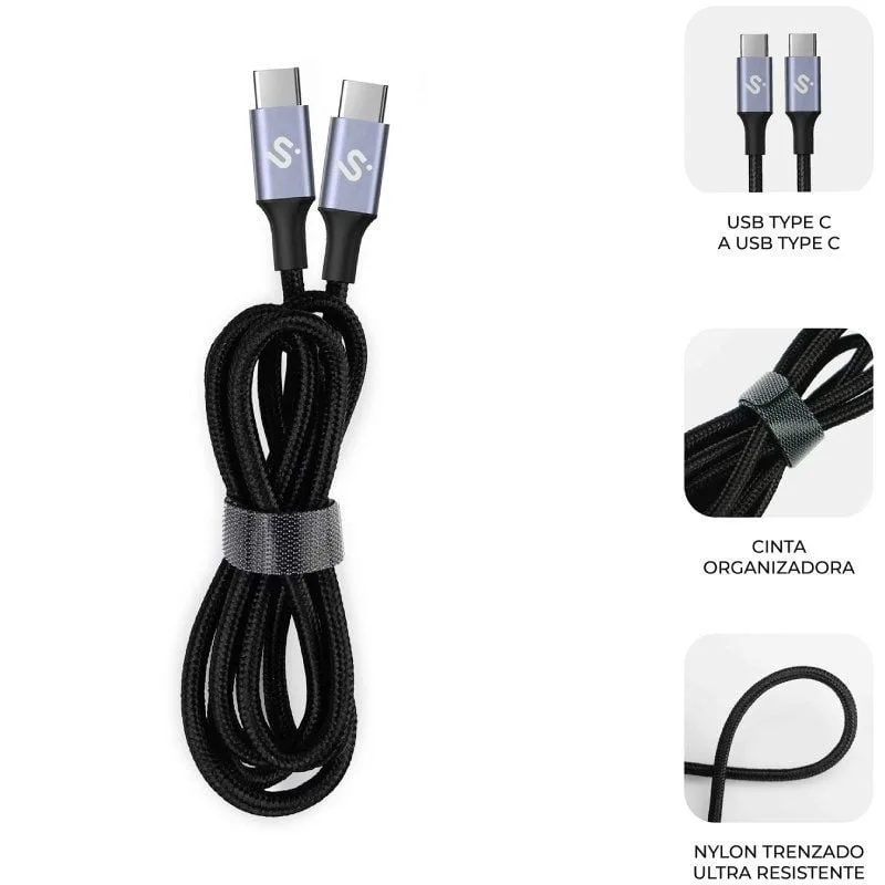 Cable USB 2.0 Tipo-C Subblim Plus, foto 2