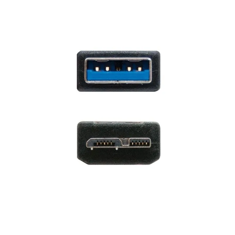 Cable USB 3.0 Nanocable 10.01.1101-BK, foto 2