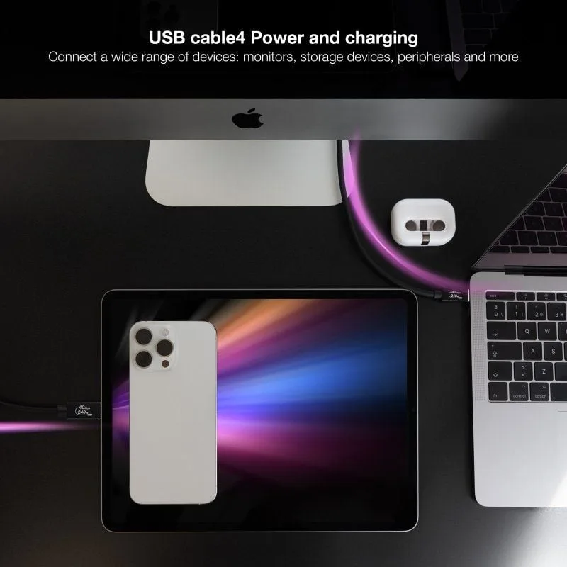 Cable USB 4.0 Nanocable 10.01.5001, foto 4
