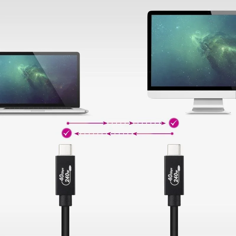 Cable USB 4.0 Nanocable 10.01.5001, foto 5