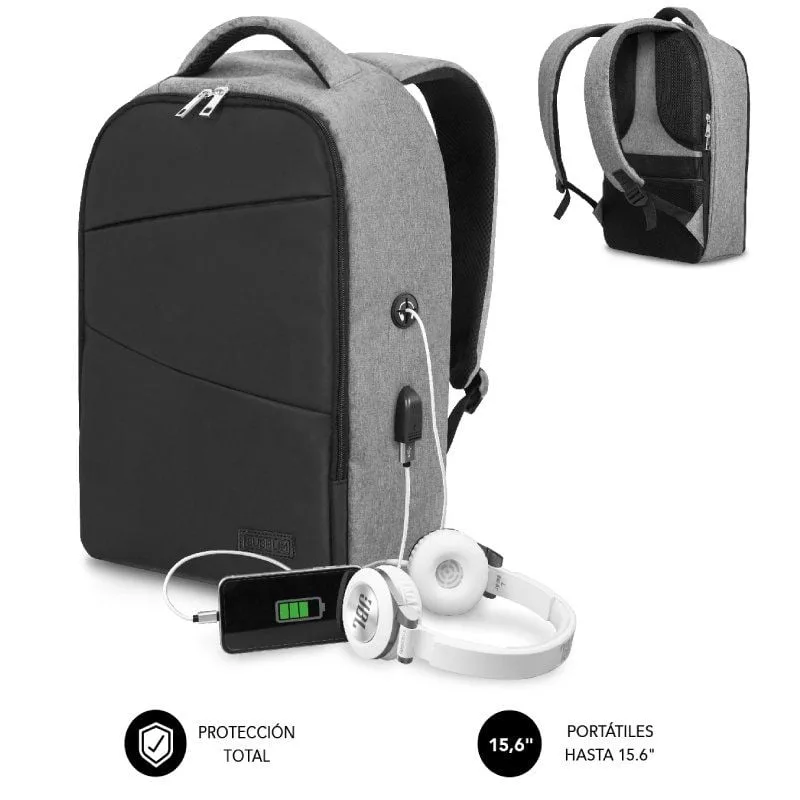 Mochila Subblim Secure V2 AP para Portátiles hasta 15.6"