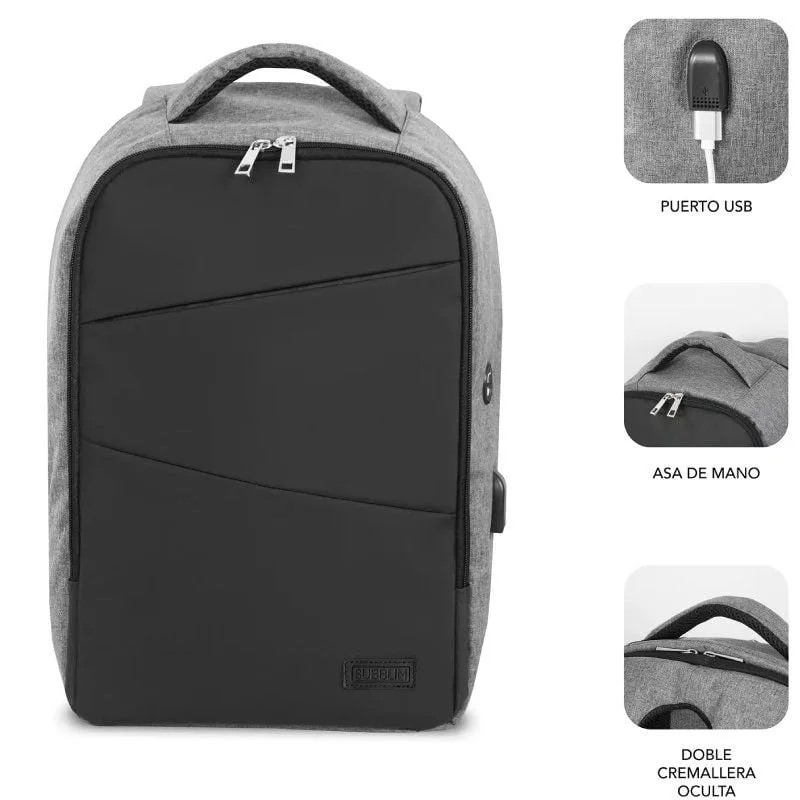 Mochila Subblim Secure V2 AP para Portátiles hasta 15.6", foto 2