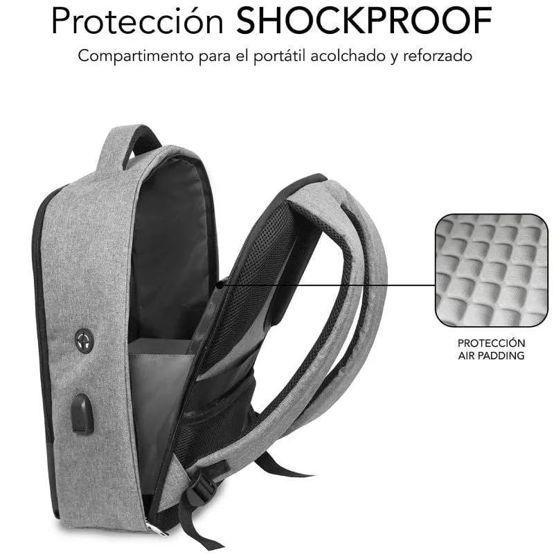 Mochila Subblim Secure V2 AP para Portátiles hasta 15.6", foto 4