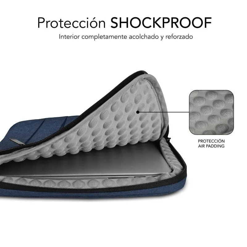 Funda Subblim Air Padding 360 Sleeve para Portátiles hasta 14", foto 3