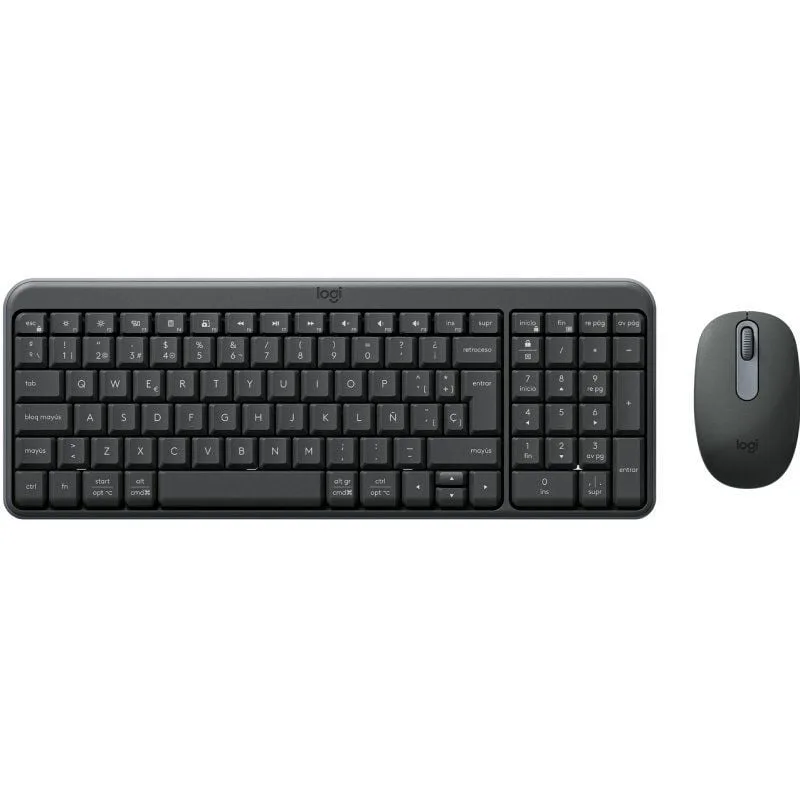 Teclado y Ratón Inalámbricos Logitech Wireless Combo MK250