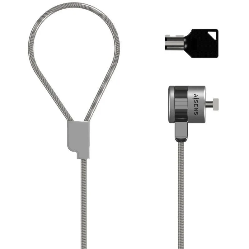 Cable de Seguridad para Portátiles Aisens ASLK-D40K02-SL, foto 2