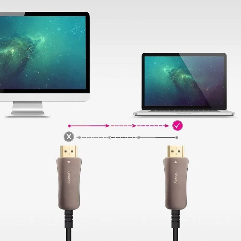 Cable HDMI 2.1 AOC 8K Nanocable 10.15.2115, foto 3