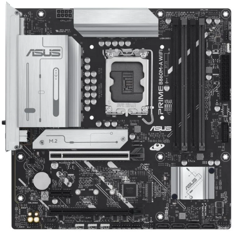 Placa Base Asus Prime B860M-A WIFI Socket 1851, foto 2