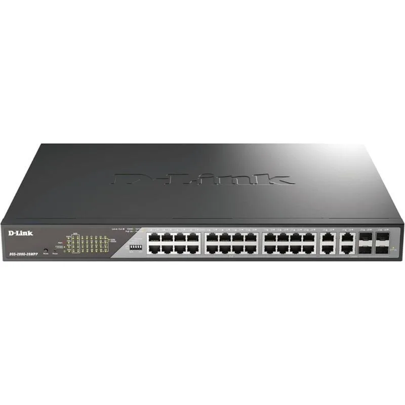 Switch Gestionable D-Link DSS-200G-28MPP 24 Puertos