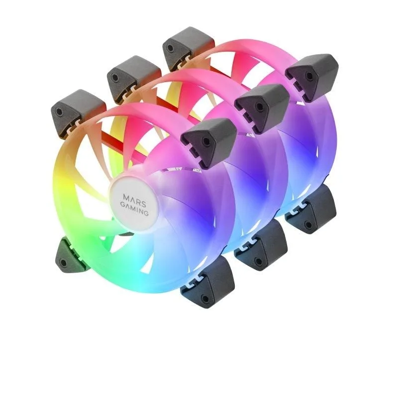 Pack 3 Ventiladores Mars Gaming MF-3A, foto 3