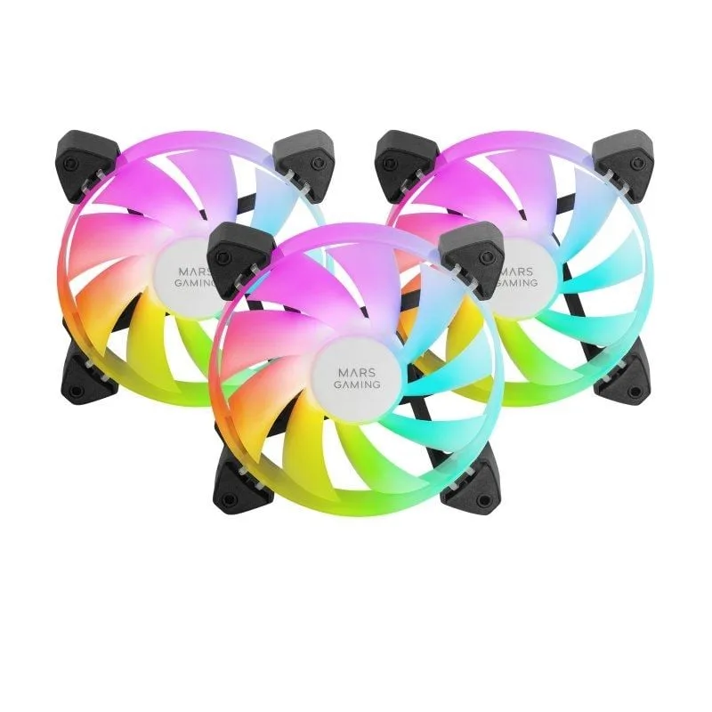 Pack 3 Ventiladores Mars Gaming MF-3A, foto 4