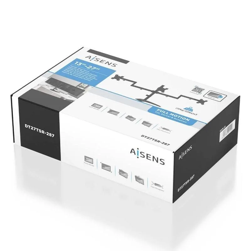 Soporte de Sobremesa para 3 Monitores Aisens DT27TSR-287, foto 4
