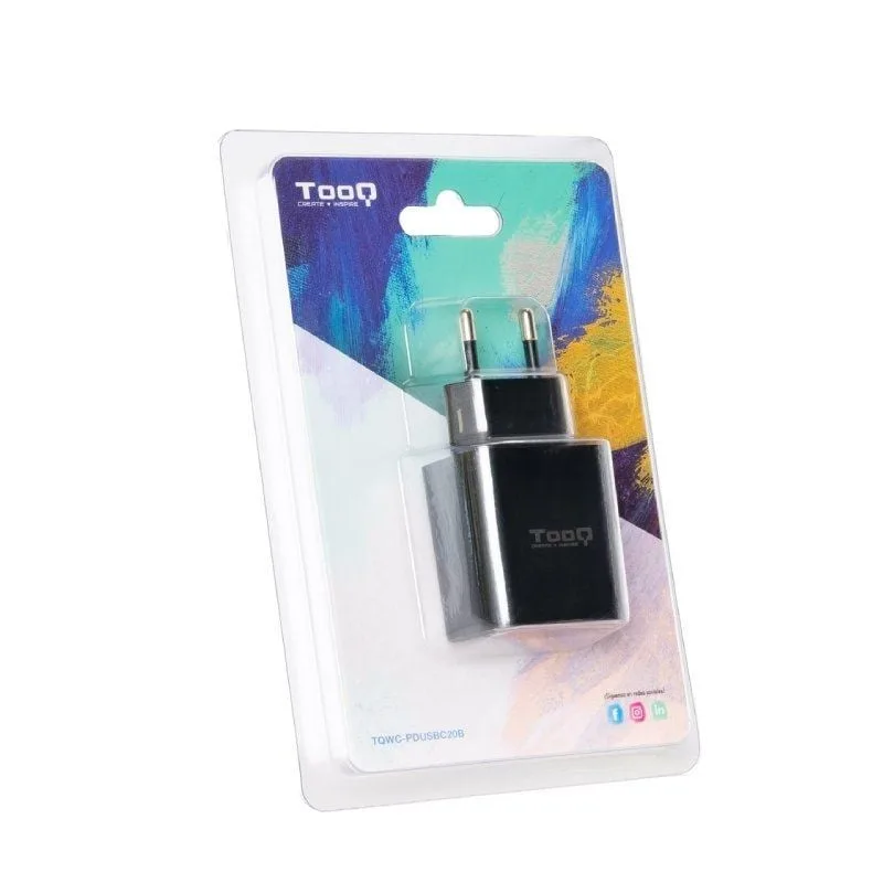 Cargador de Pared TooQ TQWC-PDUSBC20B, foto 3