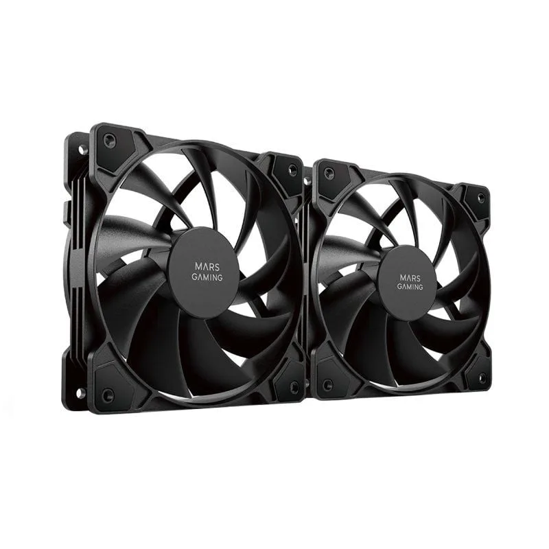 Pack 2 Ventiladores Mars Gaming MF-PWMX2