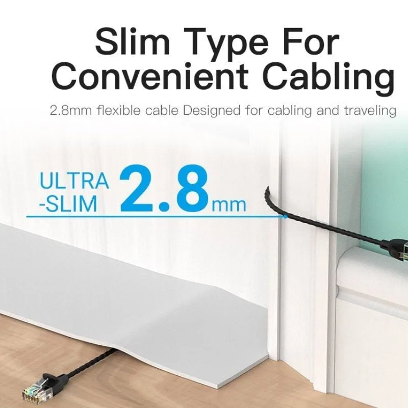 Cable de Red RJ45 UTP Vention IBIBJ Cat.6A, foto 4