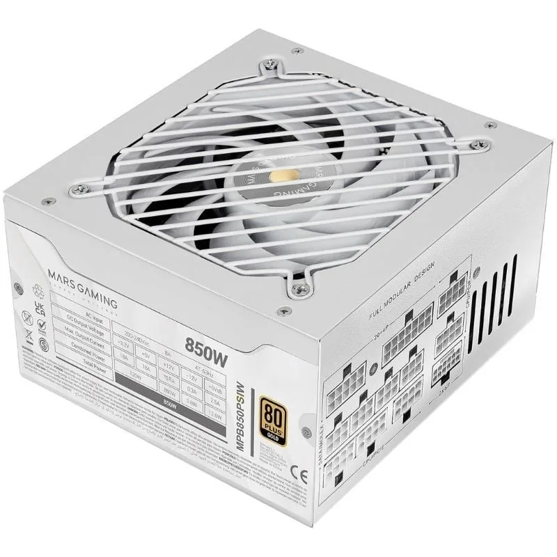 Fuente de Alimentación Mars Gaming MPB850PSI