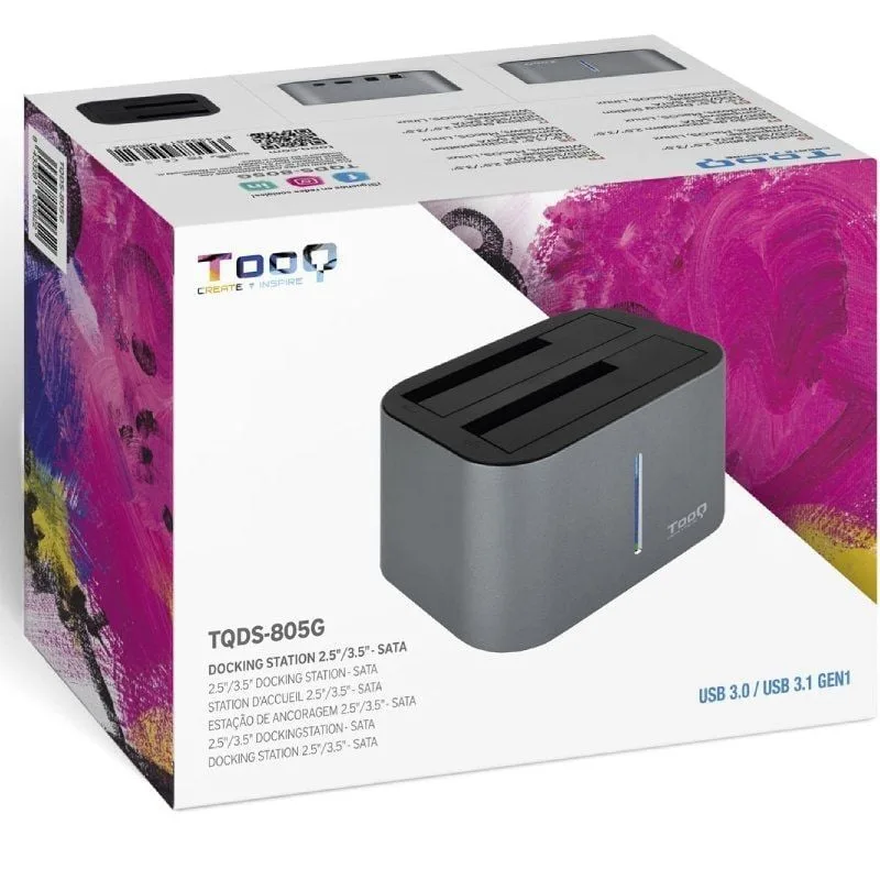 Docking Station para Discos Duros TooQ TQDS-805G, foto 5