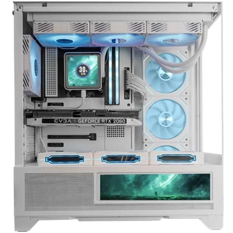 Caja Gaming Semitorre Mars Gaming MC-LCDX, foto 3