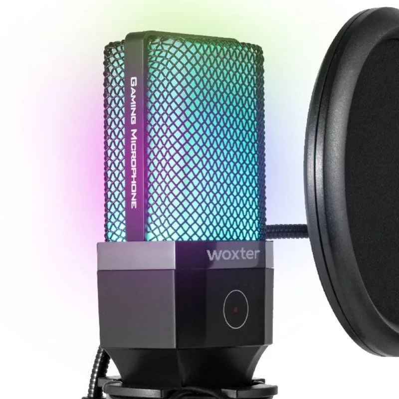 Micrófono Woxter Mic Studio 65 RGB, foto 3