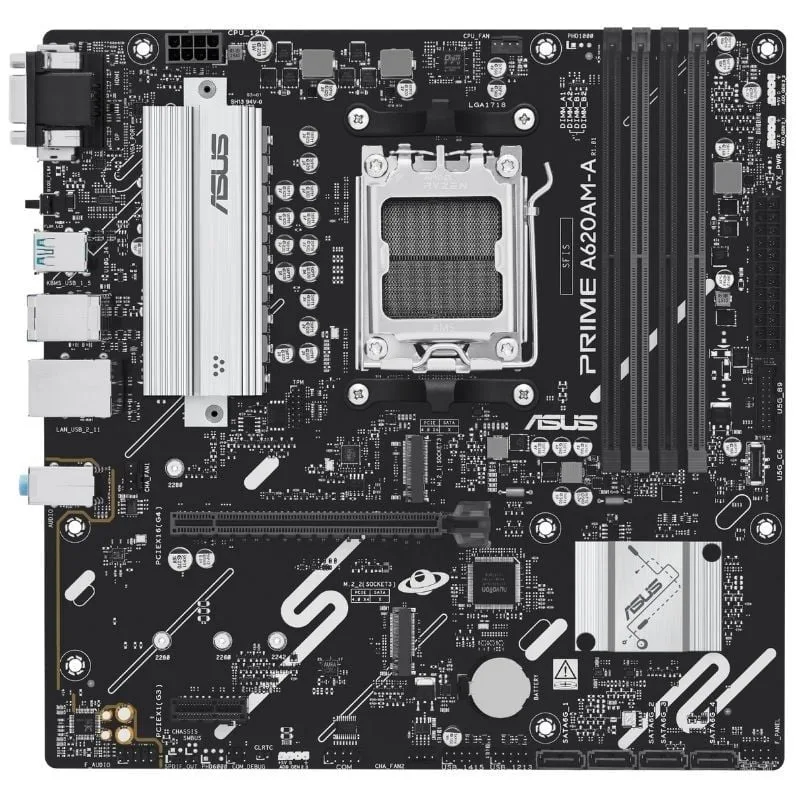 Placa Base Asus A620AM-A-CSM Socket AM5, foto 2