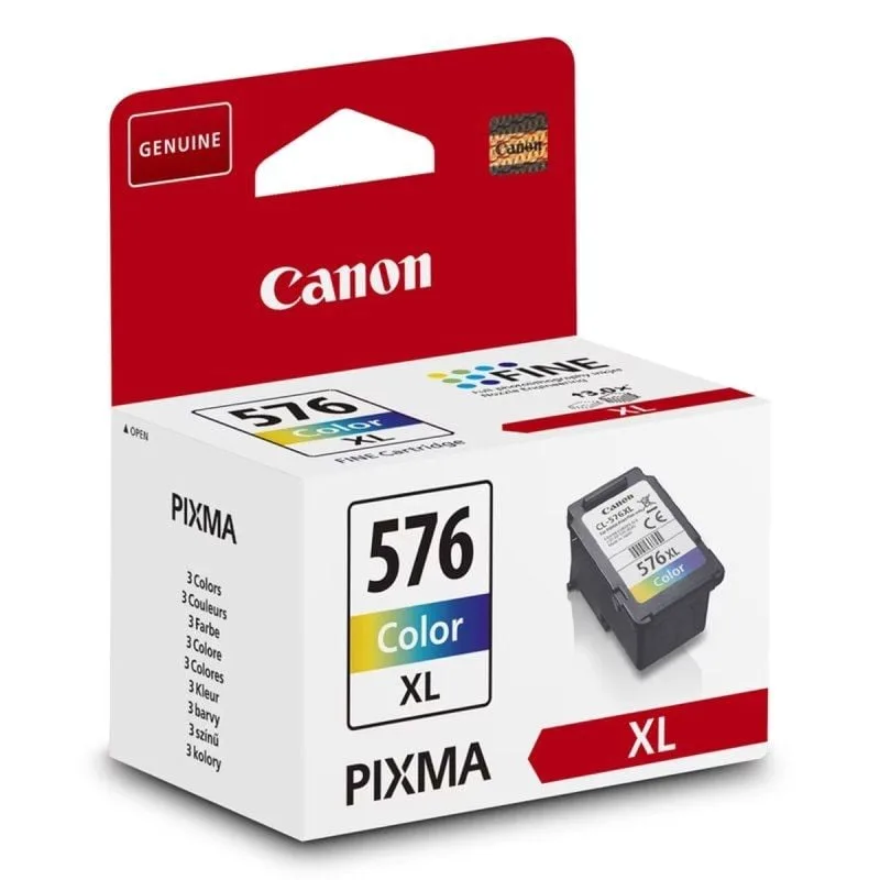 Cartucho de Tinta Original Canon CL-576XL Alta Capacidad