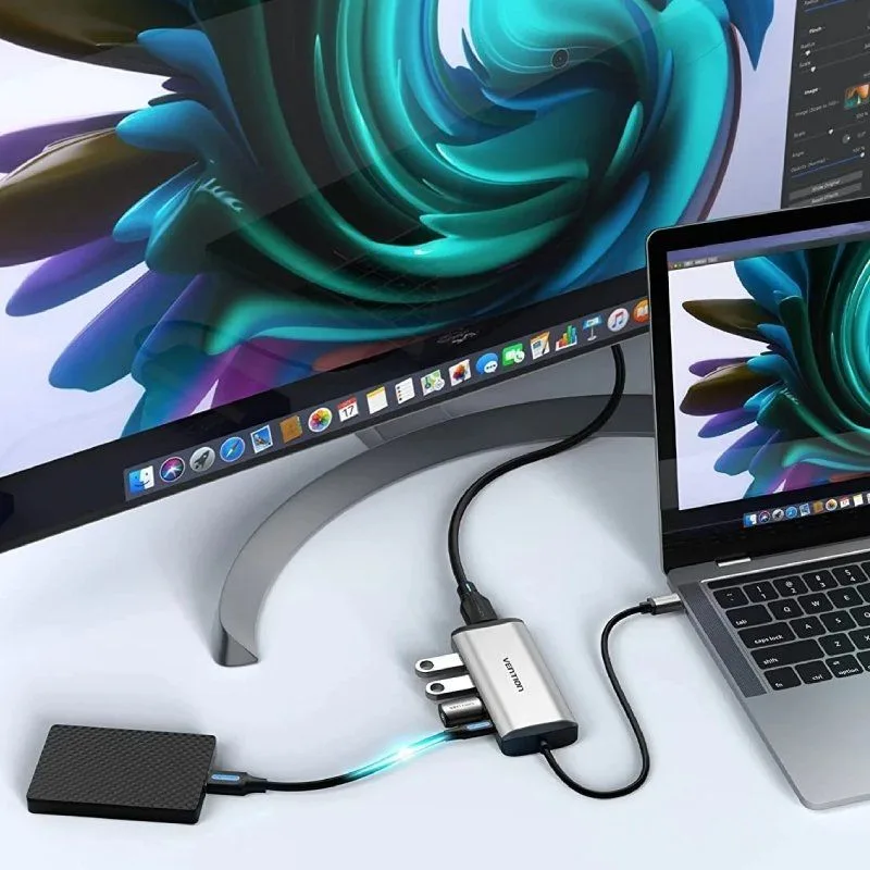 Docking USB Tipo-C Vention CNBHB, foto 3
