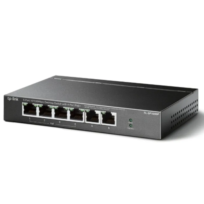 Switch TP-Link TL-SF1006P 6 Puertos, foto 2