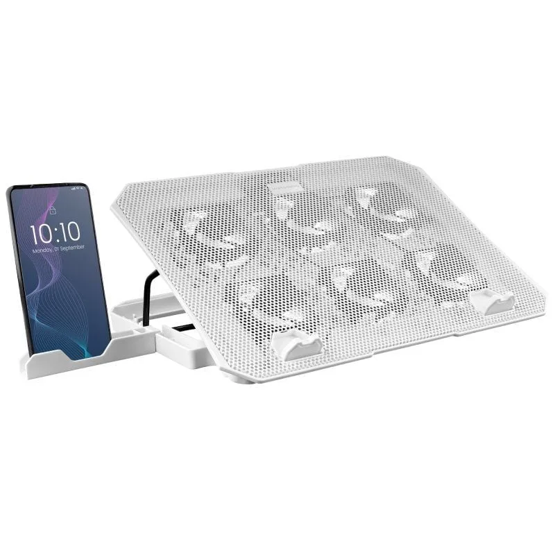Soporte Refrigerante Mars Gaming MNBC23 para Portátiles hasta 16"
