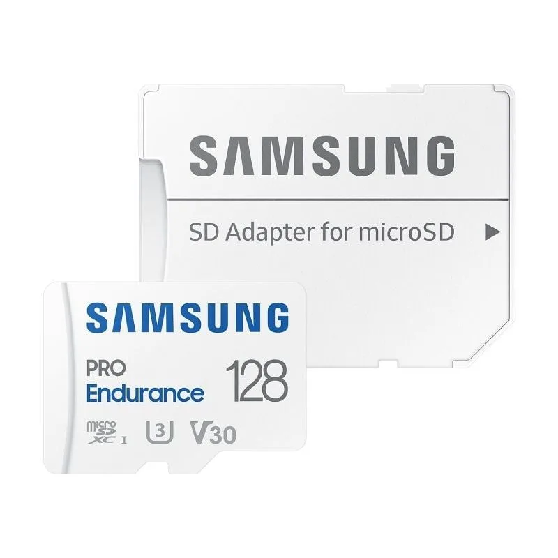 Tarjeta de Memoria Samsung Pro Endurance 128GB microSD XC con Adaptador