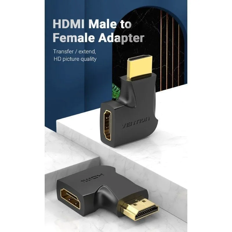 Adaptador HDMI 4K 90º Vention AIPB0, foto 4