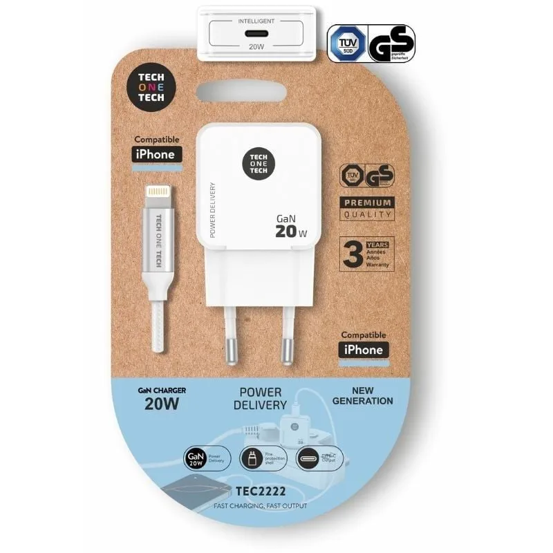 Cargador de Pared Tech One Tech TEC2222