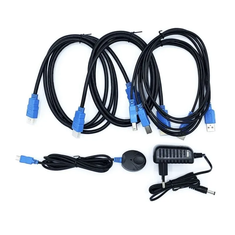 Conmutador KVM HDMI Aisens A111-0400, foto 3