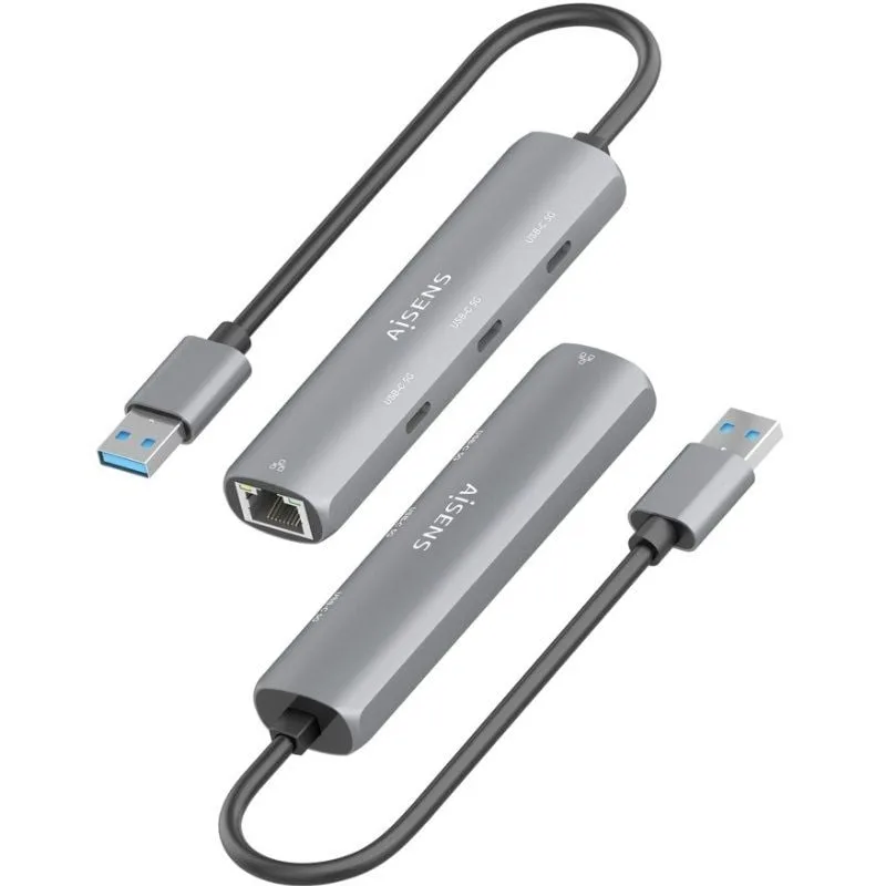 Hub USB Aisens ASUC-4P037-GR, foto 3
