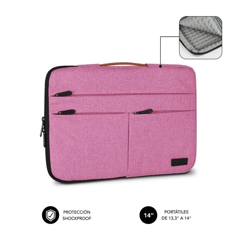Funda Subblim Air Padding 360 Sleeve para Portátiles hasta 14"