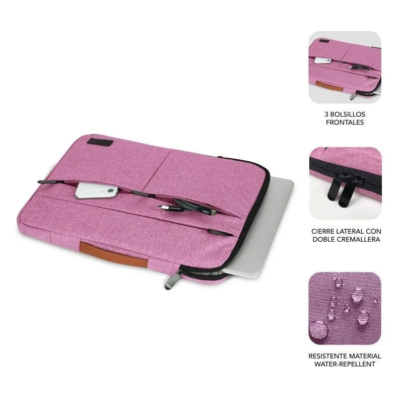 Funda Subblim Air Padding 360 Sleeve para Portátiles hasta 14", foto 2