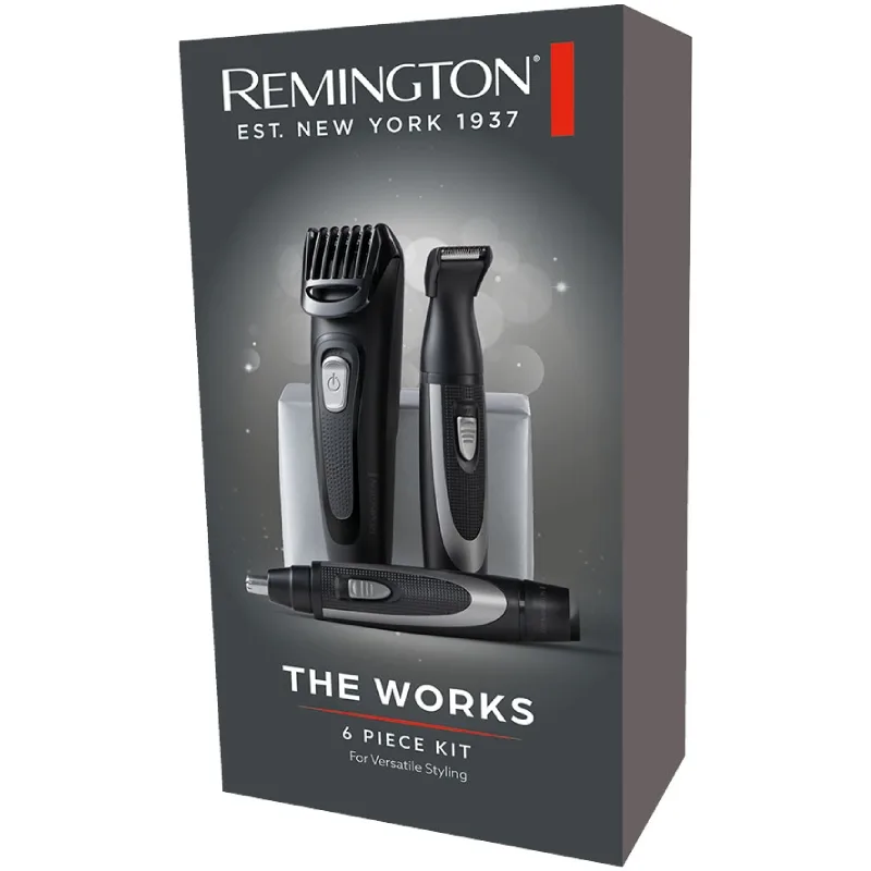 Recortadora con kit de viaje Remington The Works MB905, foto 4