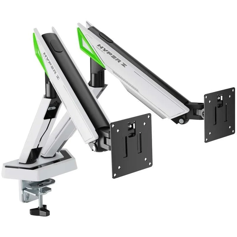 Soporte de Mesa Gaming con Contrapeso para 2 Monitores Aisens DT38TSR-345