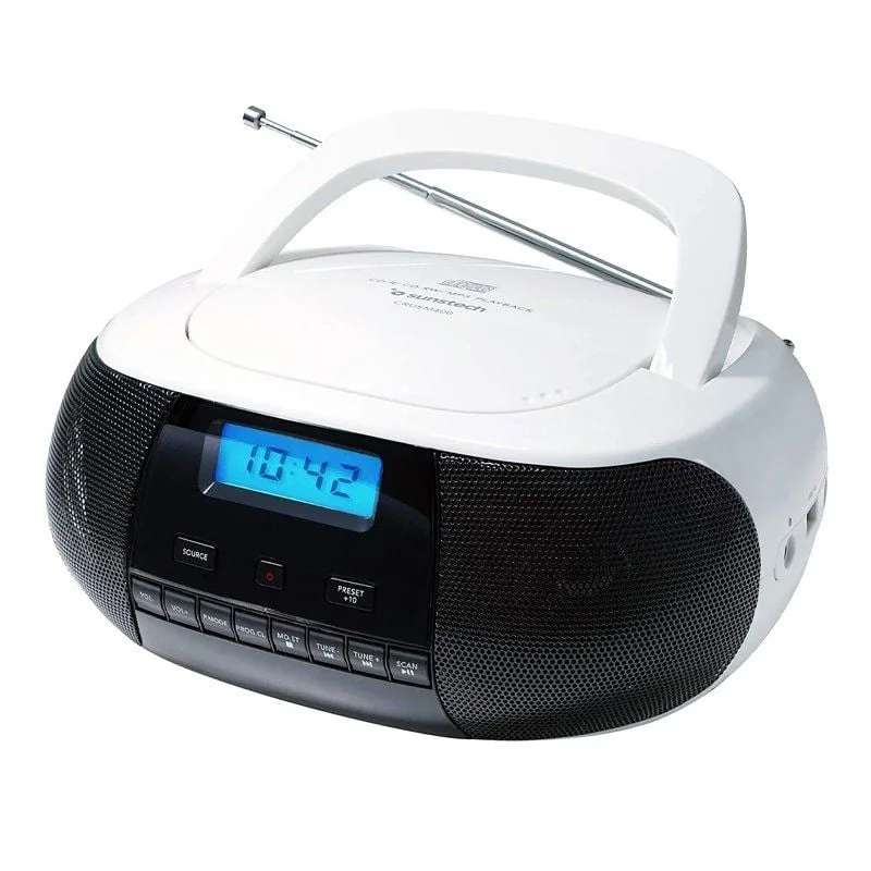 Radio CD Sunstech CRUSM400WT