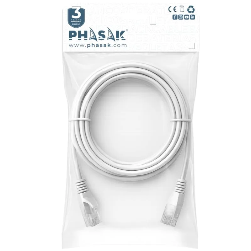 Cable de Red RJ45 S/FTP Phasak PHK 2050 Cat.6a, foto 2